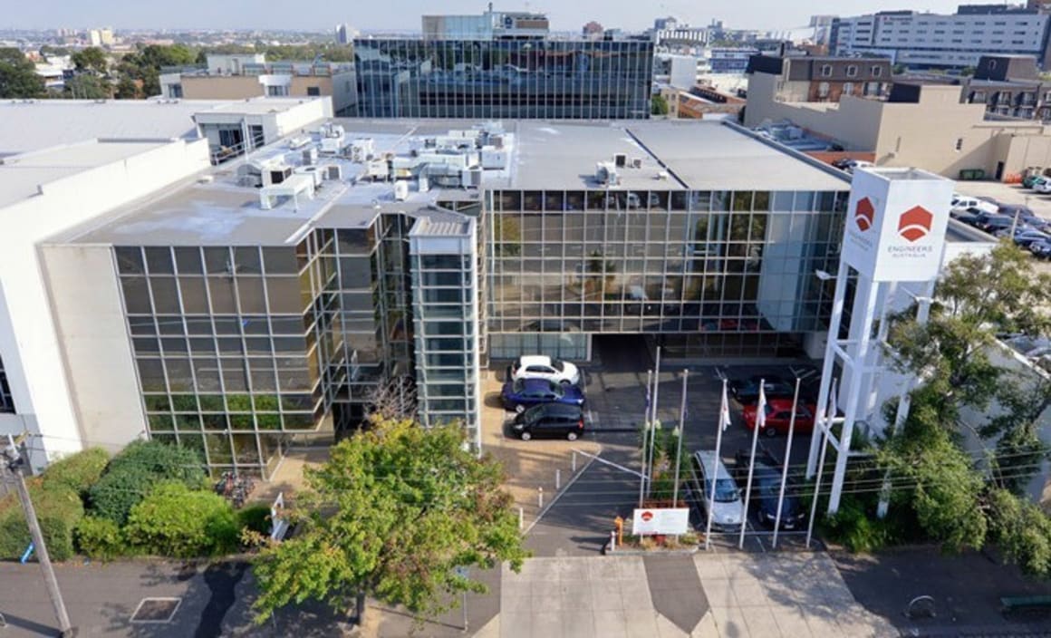 Chinese buyer pays 32% over reserve, a record land rate, for North Melbourne office site