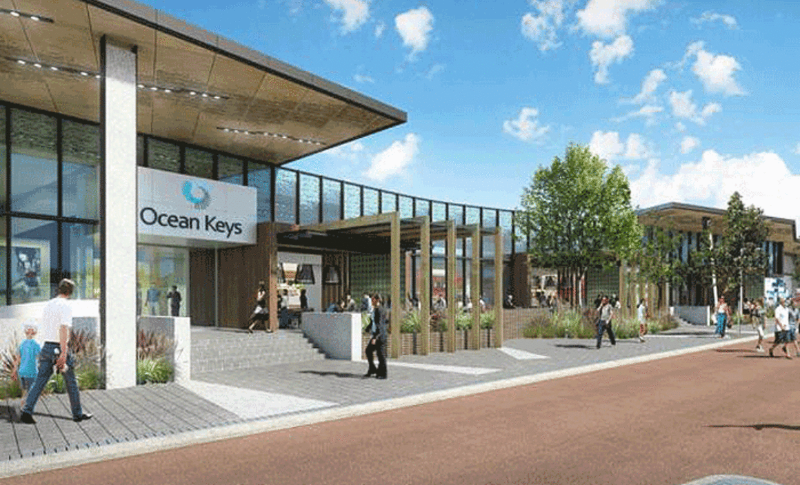 First stage of $105 million Ocean Keys shopping centre development in Perth begins