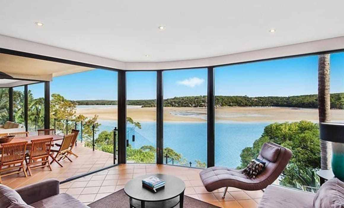 Andrew Ettingshausen, ET, lists Port Hacking waterfront house