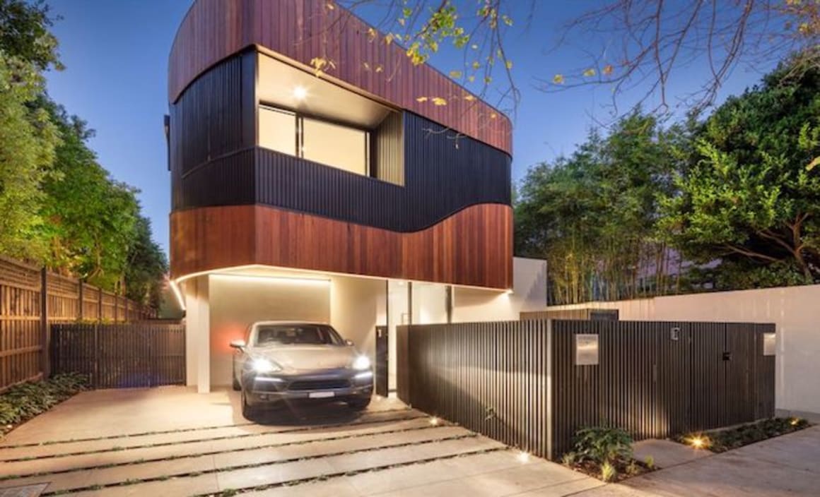 Travis Walton-designed Prahran trophy home set for auction