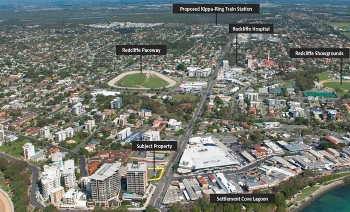 DA-approved Redcliffe site with 32 residential units listed