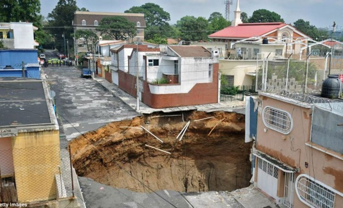 Sinkholes -  How to make sure your development doesn't get swallowed up from beneath