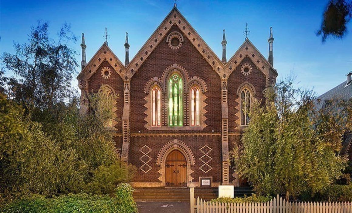 South Melbourne former church trophy home offering 