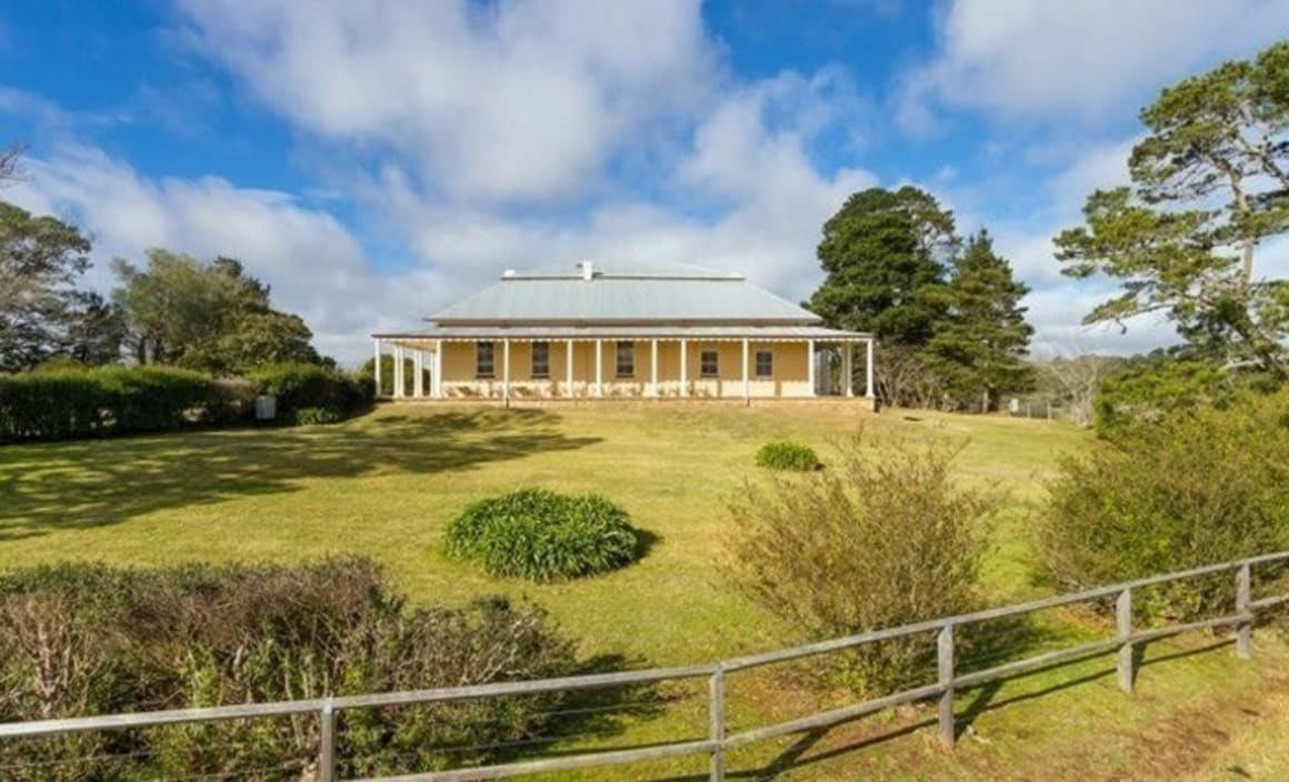 Historic Southern Highlands Throsby Park back with the Throsby family