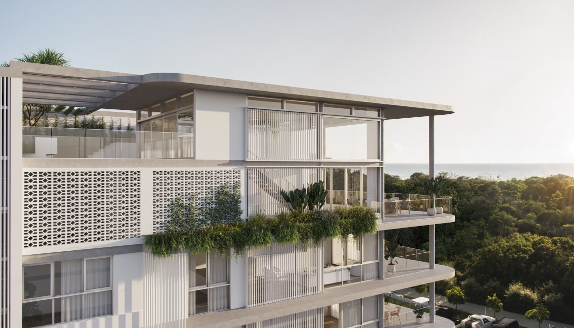 Cube's Sunshine Coast apartment development, Oasis: A subtropical, resort-style nod to its coastal environment