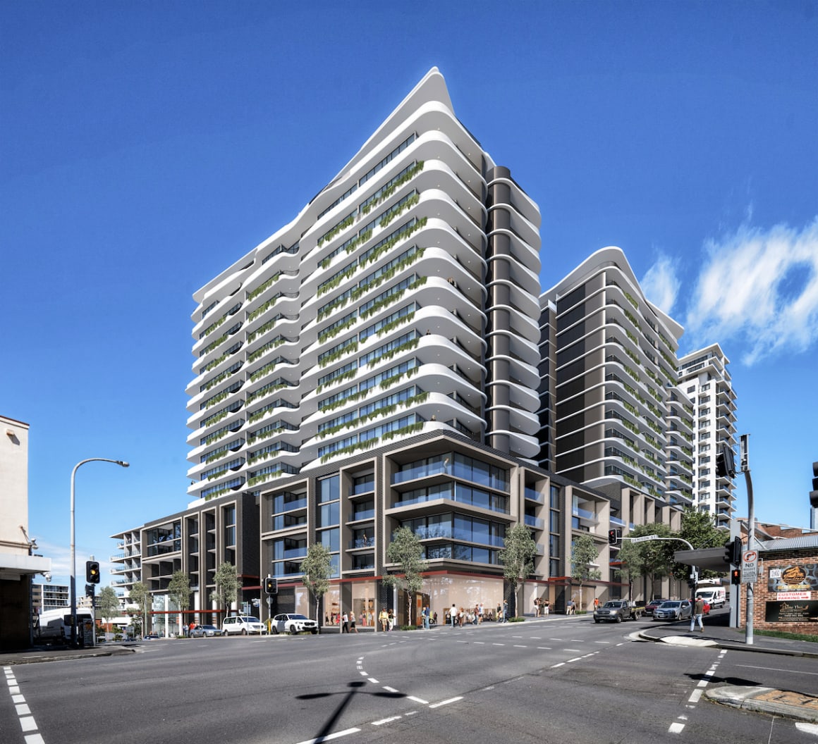 Level 33 file plans for mixed-use Wollongong development 