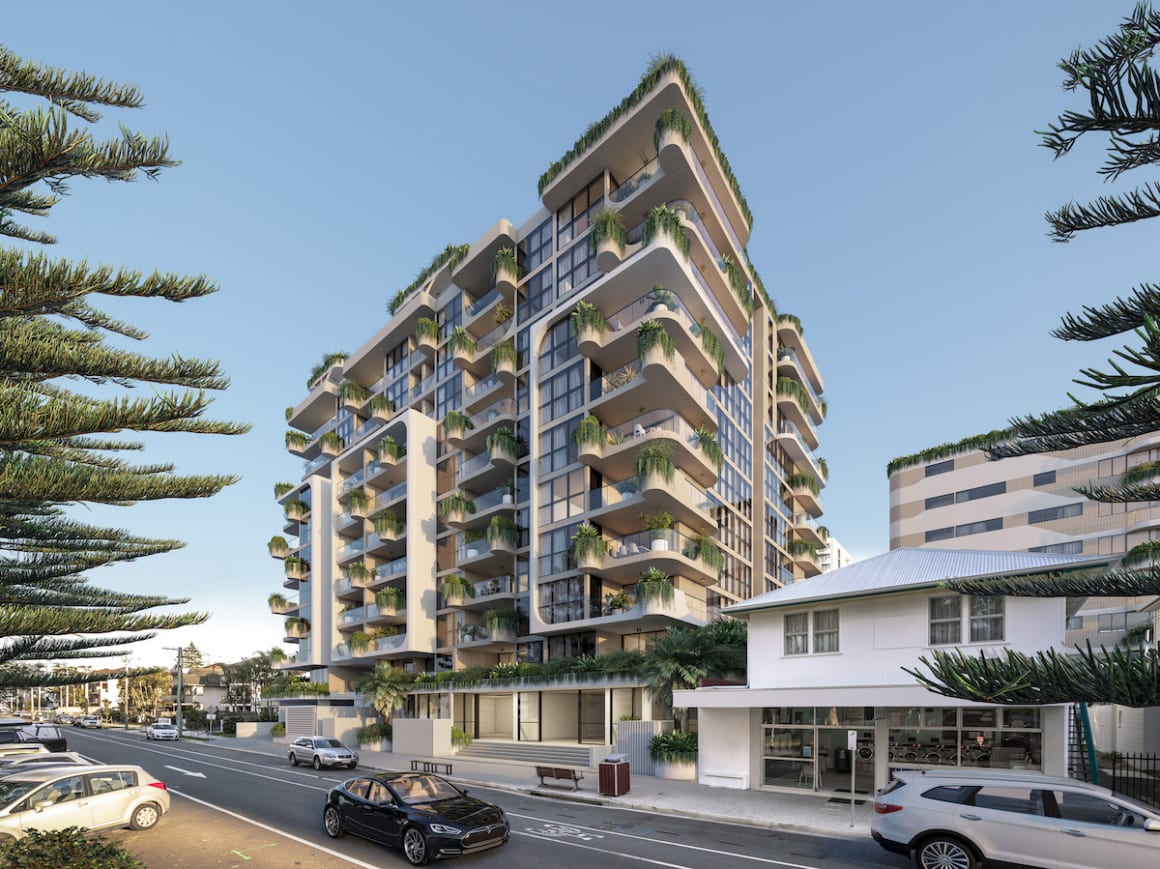 Final release of apartments at Esprit, Rainbow Bay, as Hutchies start construction
