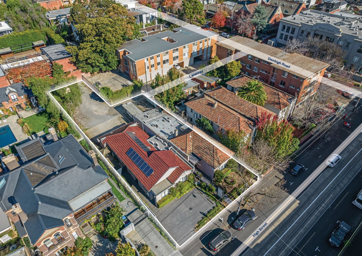 High Street, Armadale residential development site listed