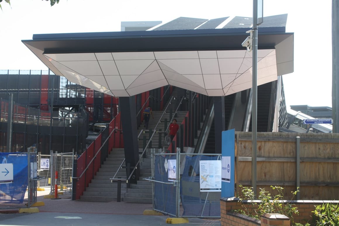 Footscray Station update - Where's the doughnuts?