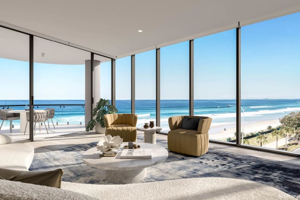 How Meriton's Iconica takes advanatage of its prime Surfers Paradise location