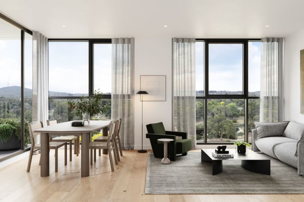 Sustainability a focus at Northbourne Village's De Burgh apartments in Canberra