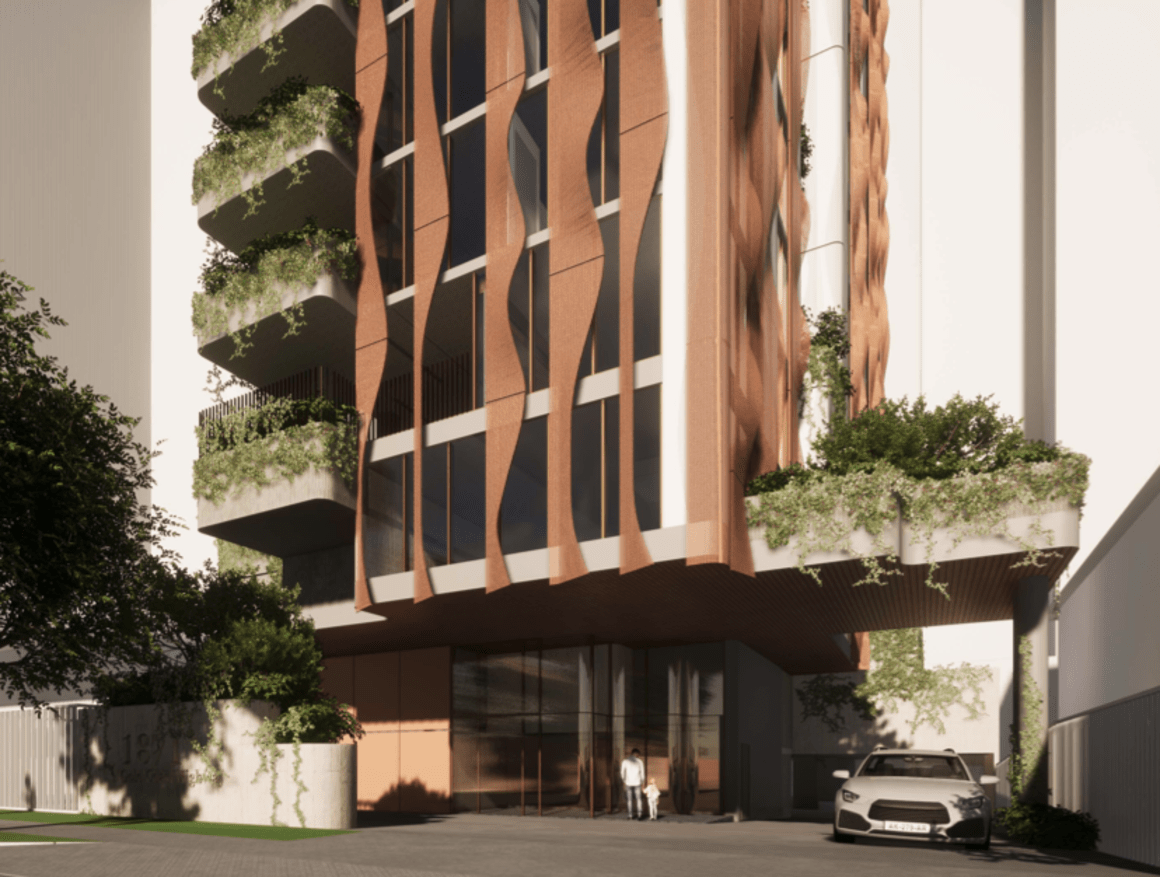 Exclusive first look: Spyre submit Burleigh Heads apartment project inspired by the headland