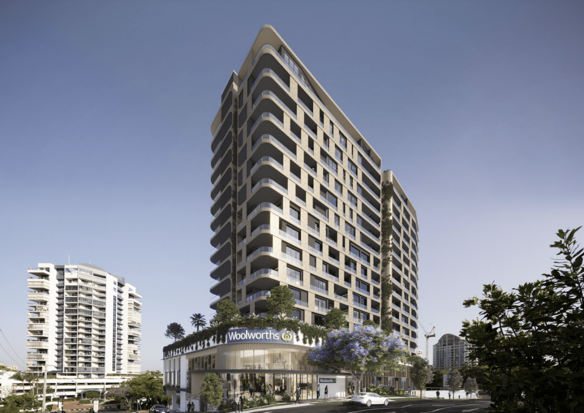 First look: Woolworths plot larger Kangaroo Point mixed-use apartment and retail development