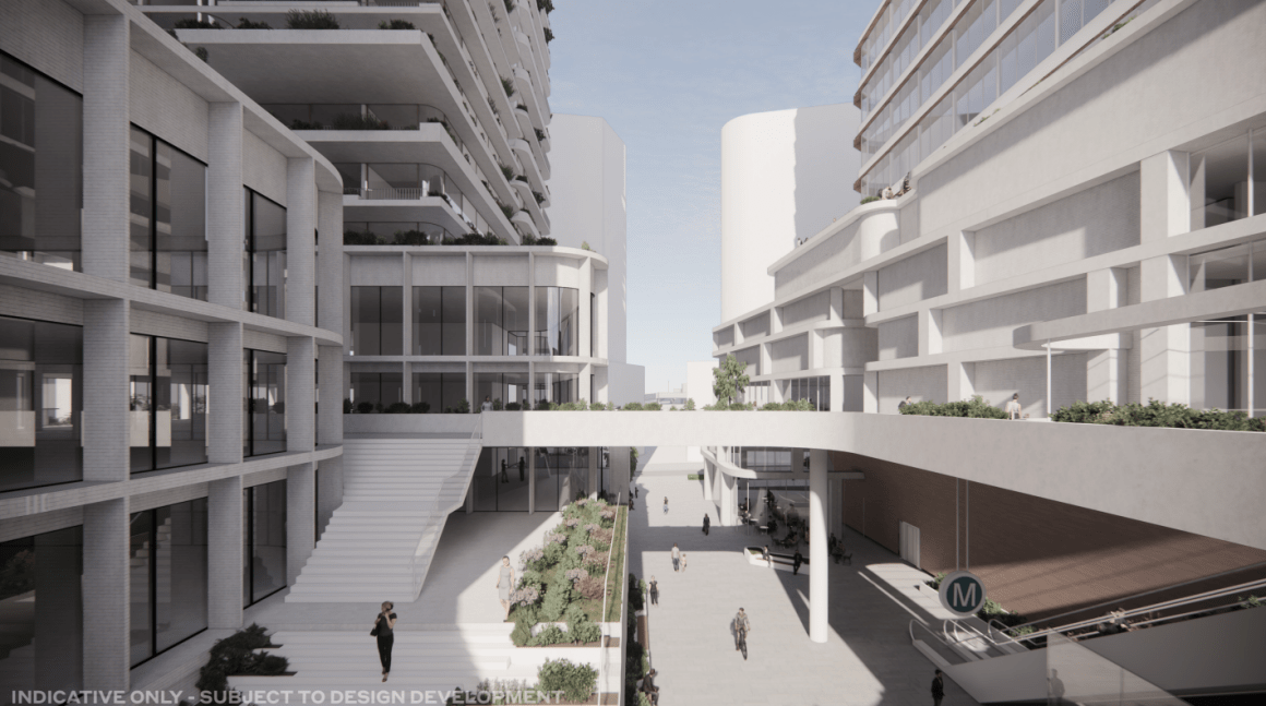 First look: Towers planned above new Sydney Olympic Park Metro Station