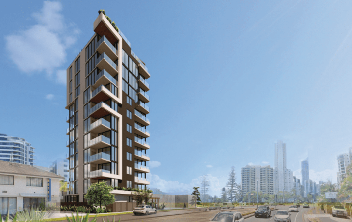 First look: New Surfers Paradise apartment tower planned for Cannes Avenue