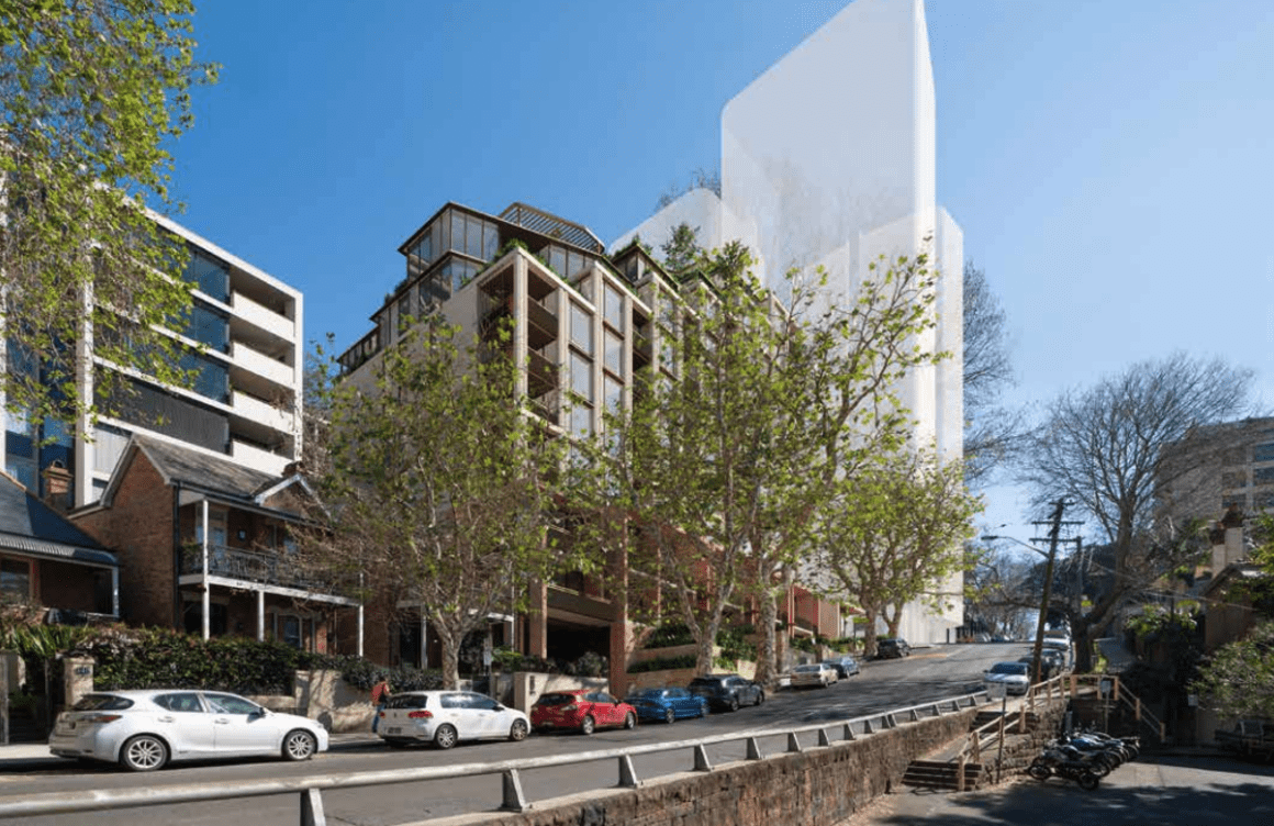 First look: Podia and CASA lodge Bates Smart plans for Walker St, North Sydney mixed-use tower