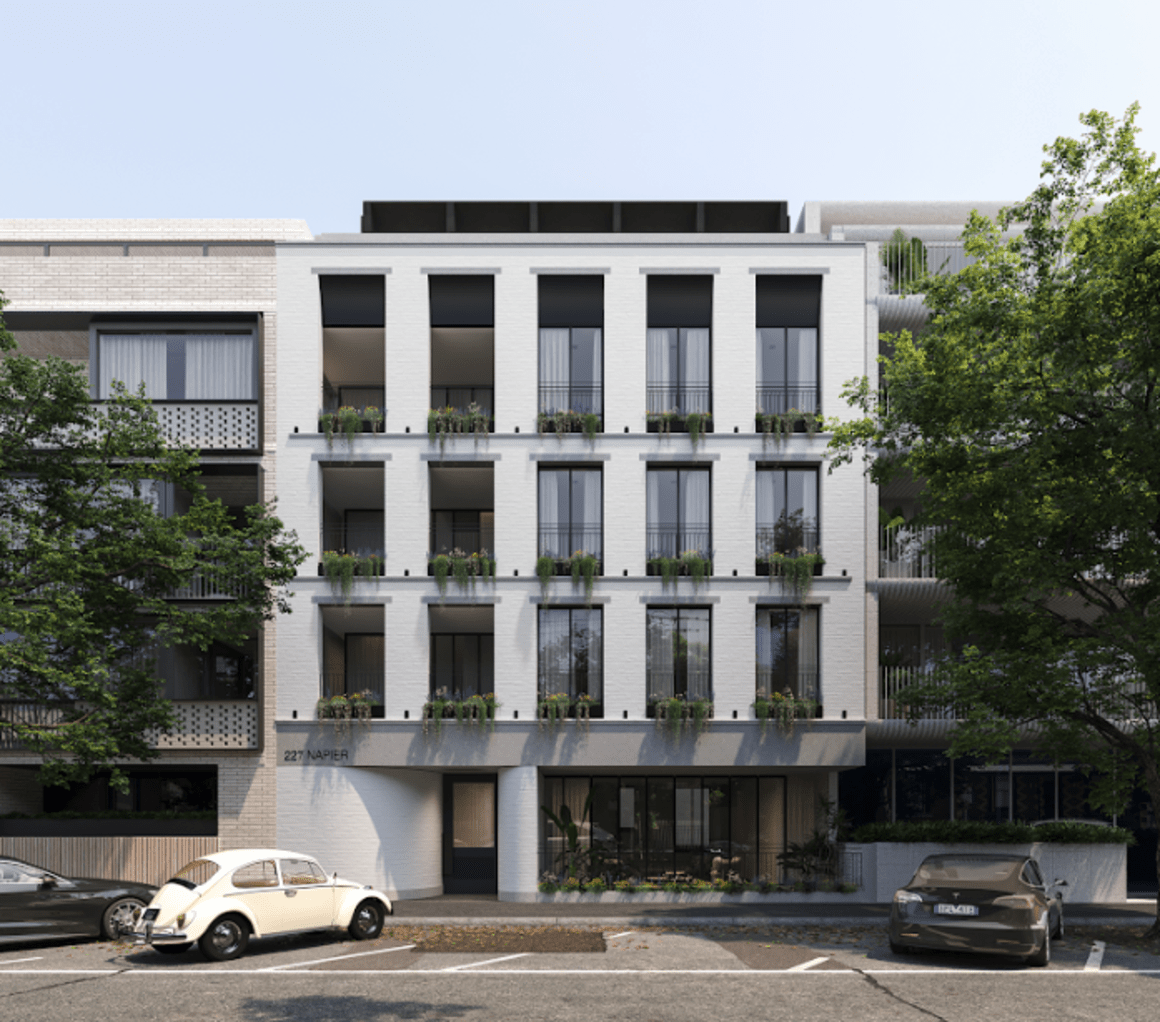First look: JMSN get sign off for first apartment development on Fitzroy's Napier Street