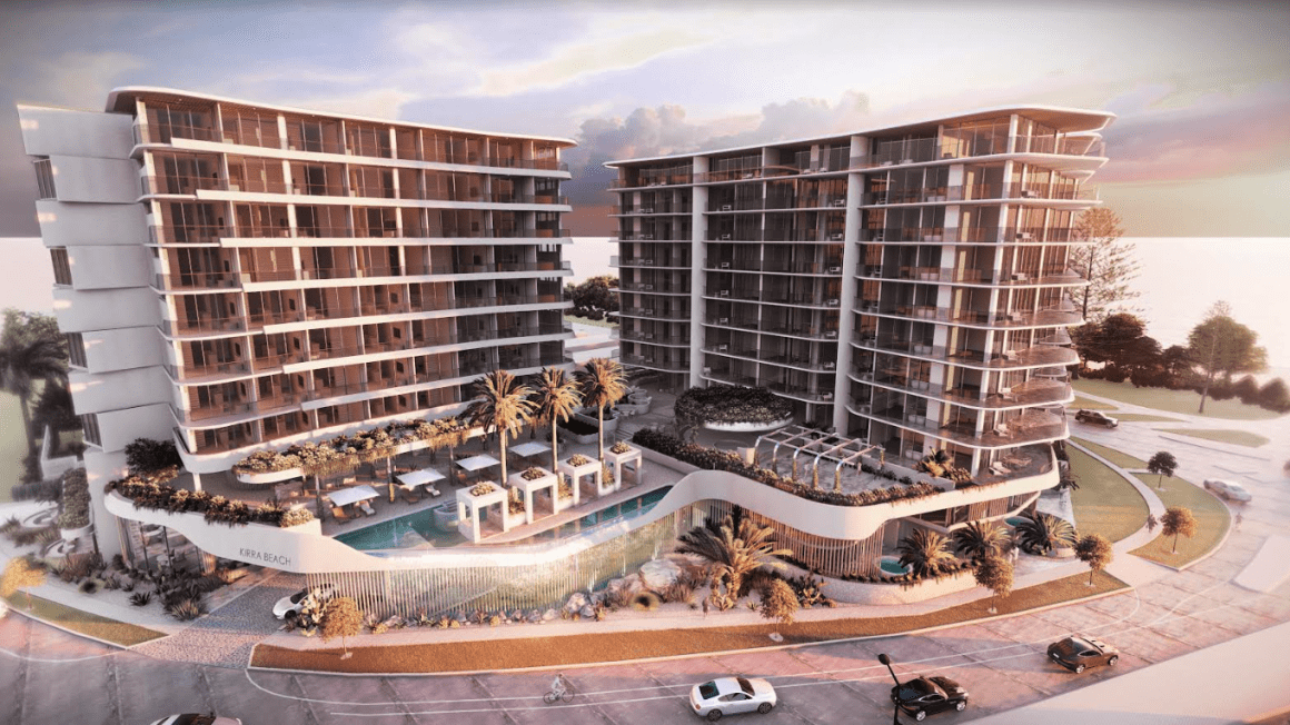 MAYD Group lodges plans for premium five-star hotel and residential masterplan at North Kirra Beach