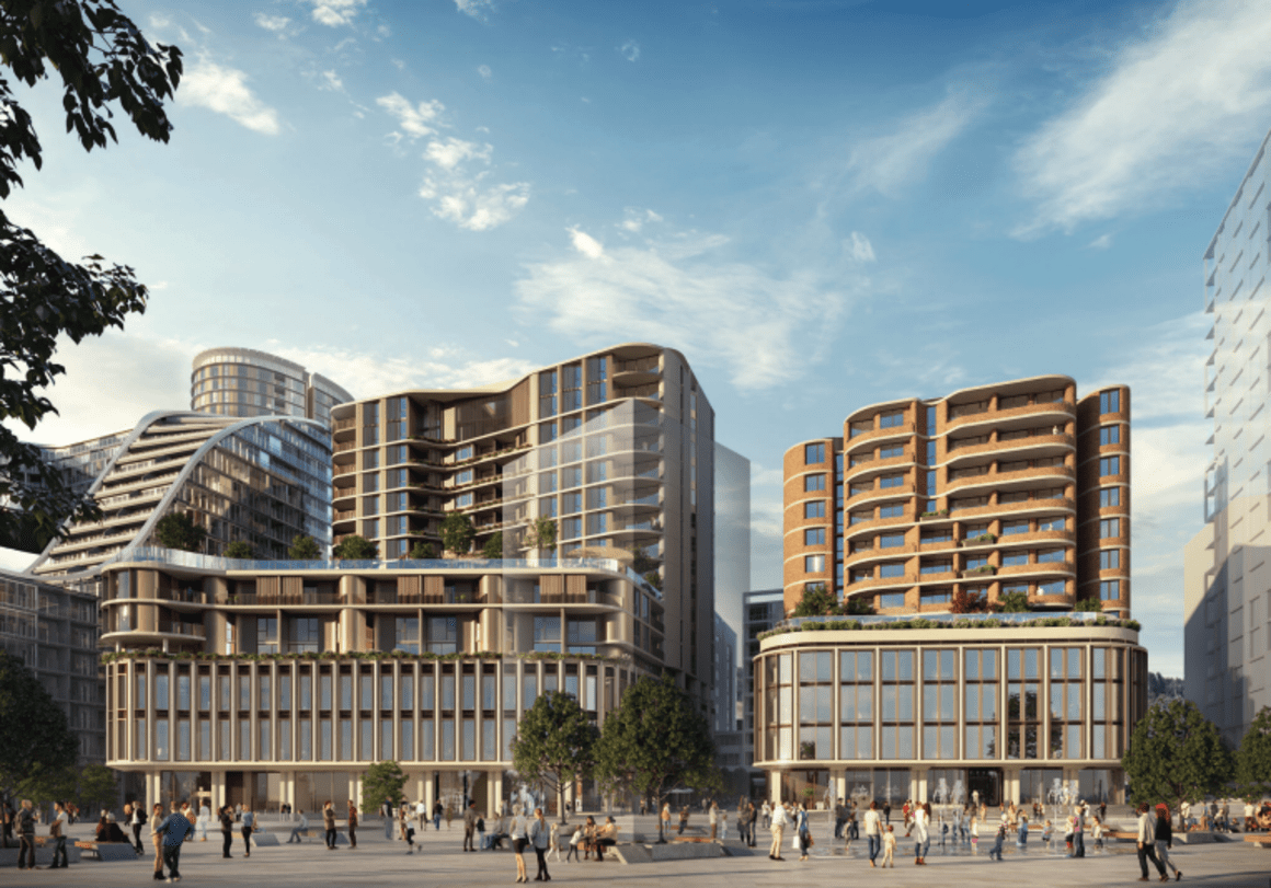 First look: Mirvac continue Green Square transformation with three-tower mixed-use development