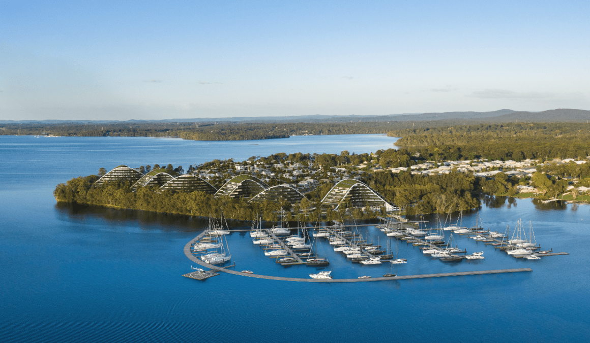 Johnson Property Group secure approval for Koichi Takada-designed Trinity Point, Lake Macquarie development