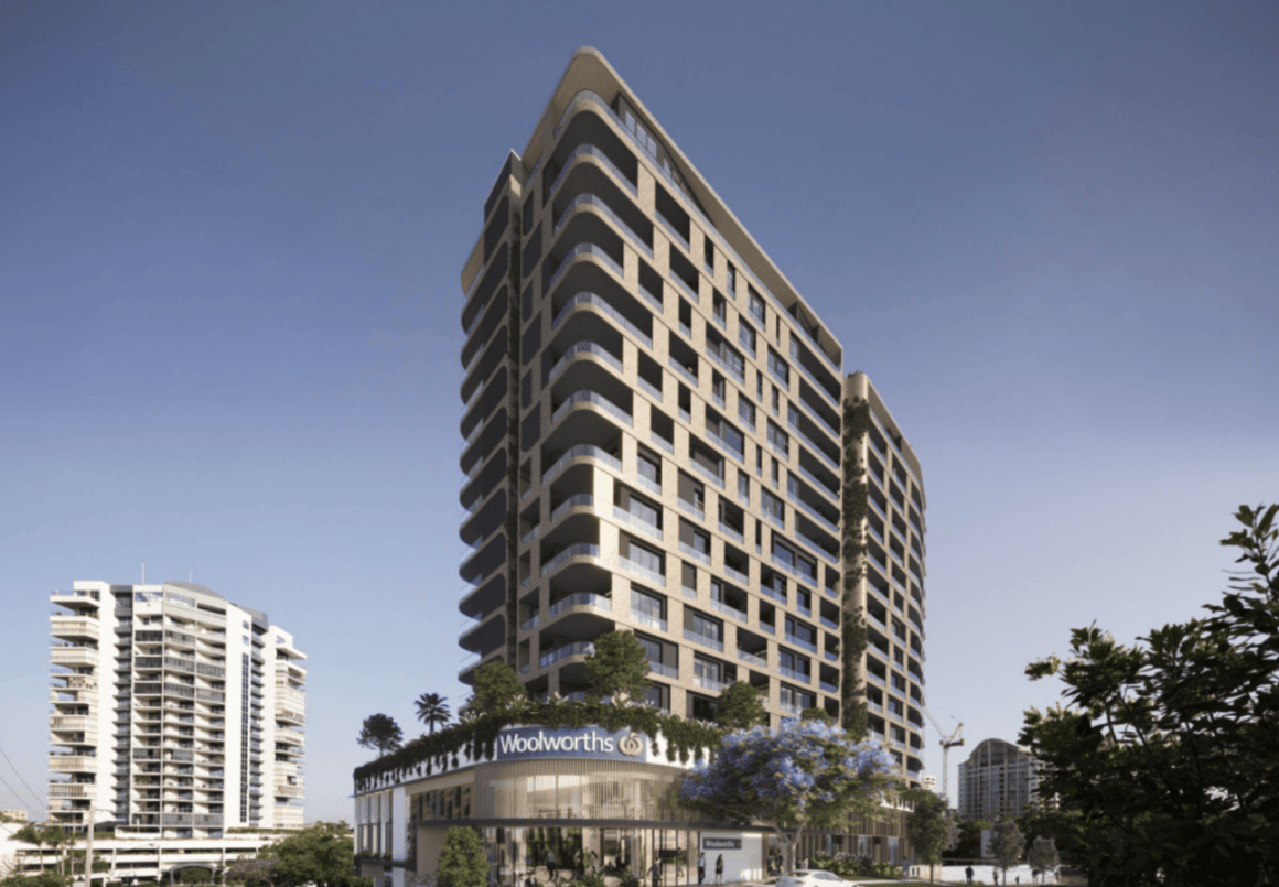 Woolworths development arm Fabcot list approved Kangaroo Point apartment development site