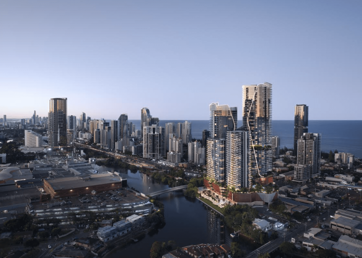 Aniko Group plot launch of four-tower Mermaid Beach development The Landmark after council approval