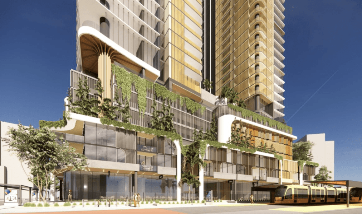 Meriton to create over 1300 apartments in Surfers Paradise following tower amendment