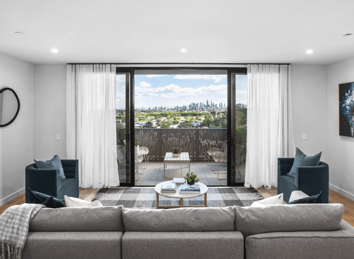 Treetops and transport: EVA Elsternwick Village Apartments prime location