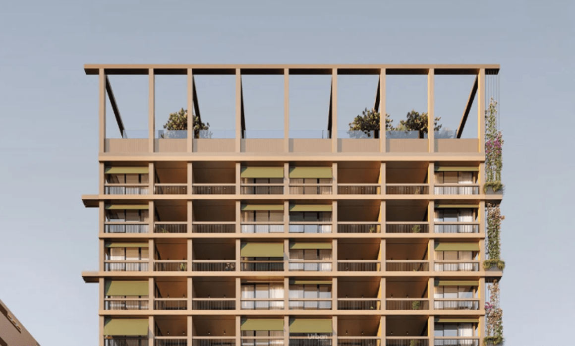 ARIA complete Trellis, sustainable South Brisbane apartme...