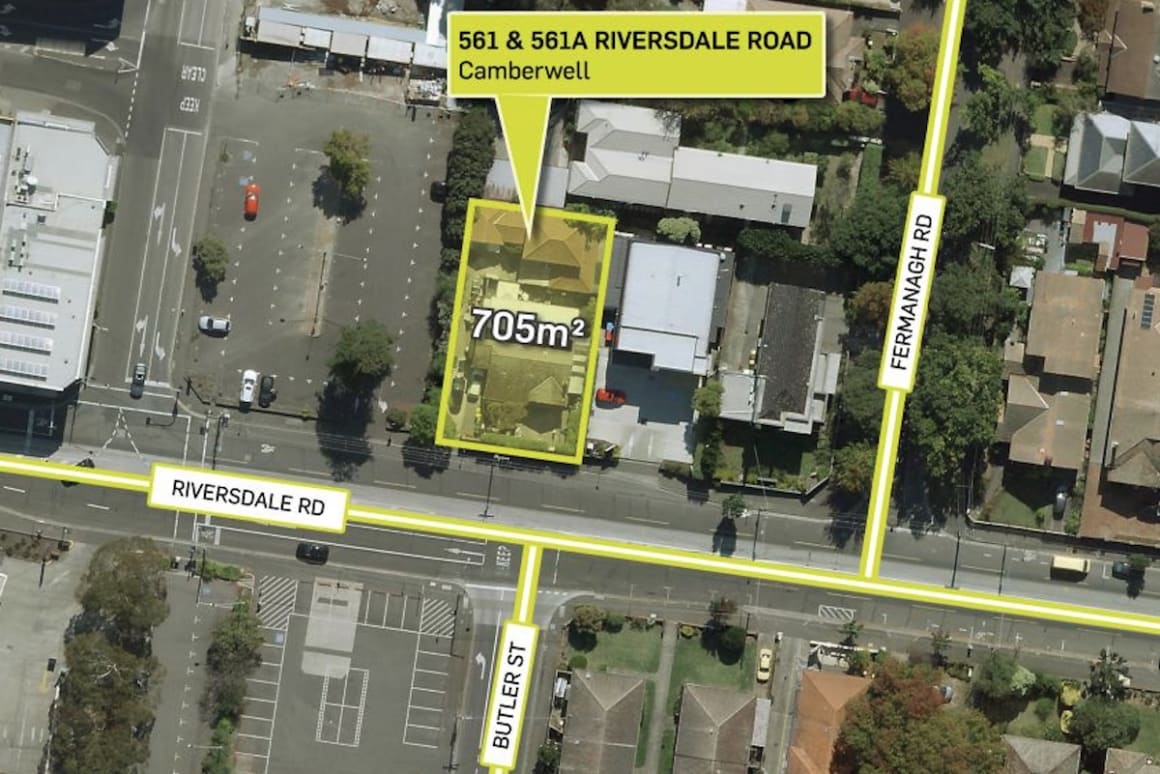 Camberwell apartment development site sold for $3.5 million 