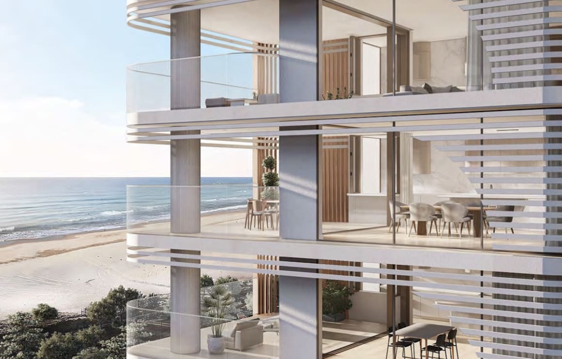 Gallery Group lodge plans for Surfers Paradise apartment development, Chalk