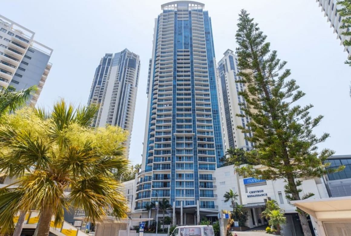 Surfers Paradise Chevron Renaissance apartment sale reflects a 14% yield