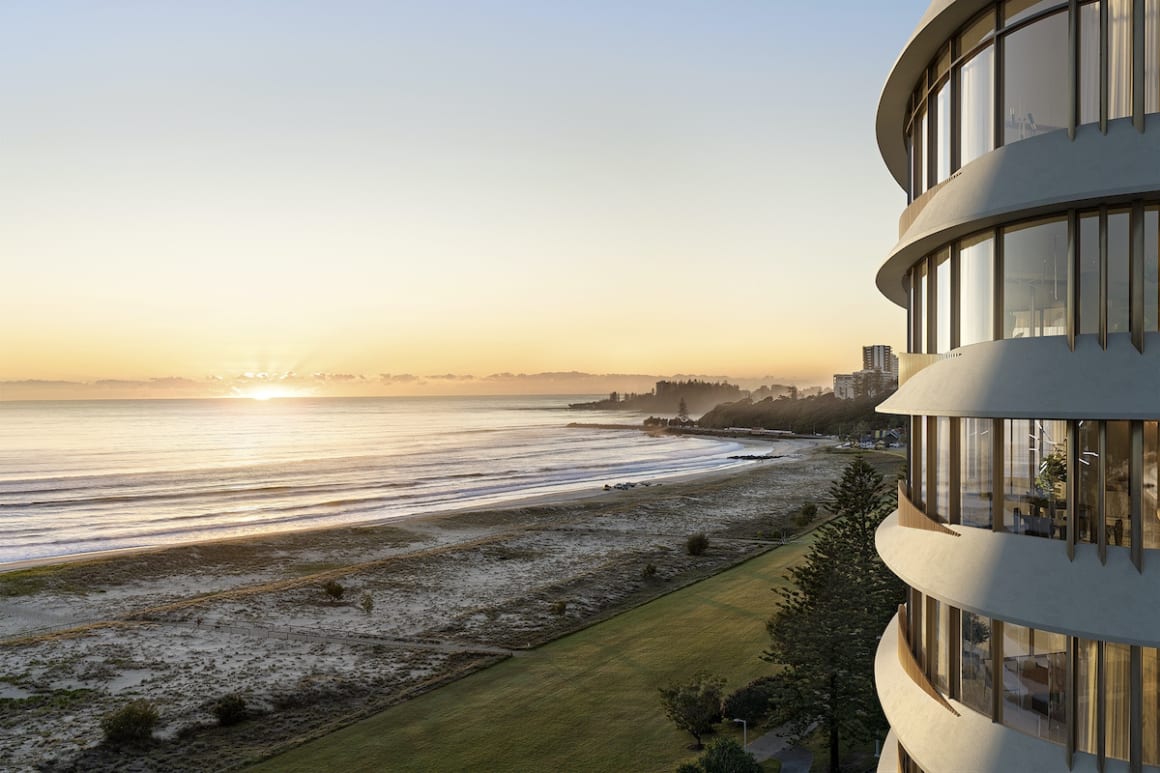 Cru Collective submit plans for luxury Kirra Beach apartment development