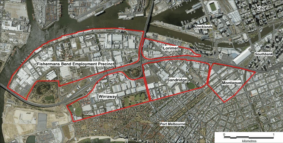 Fishermans Bend Urban Renewal Area expands, interim height limits applied