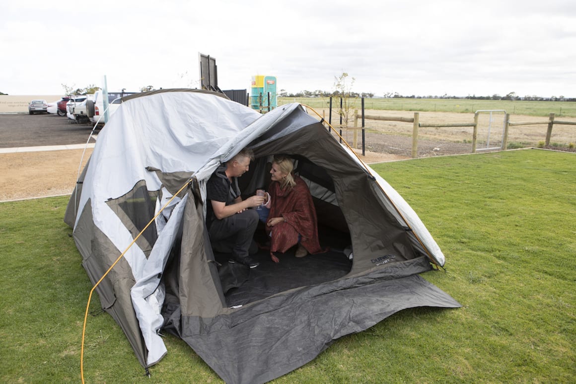 First home buyers camp overnight to secure affordable property in Geelong