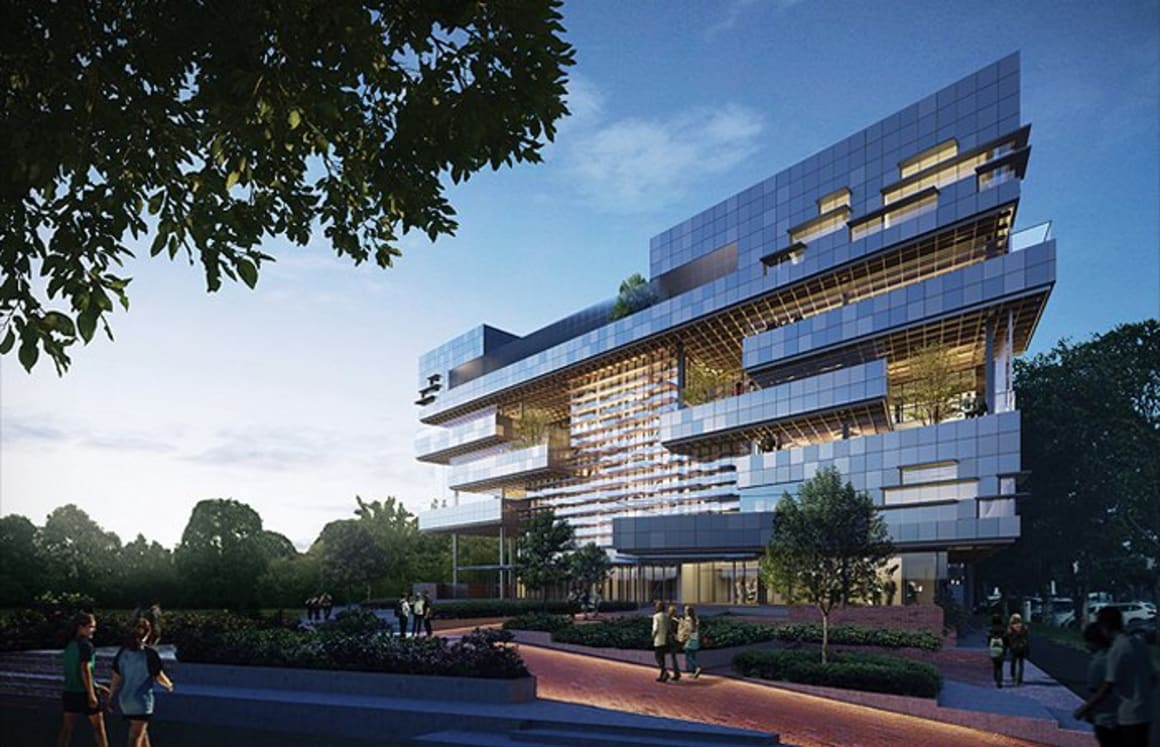 Hayball's South Melbourne vertical school wins on an international scale