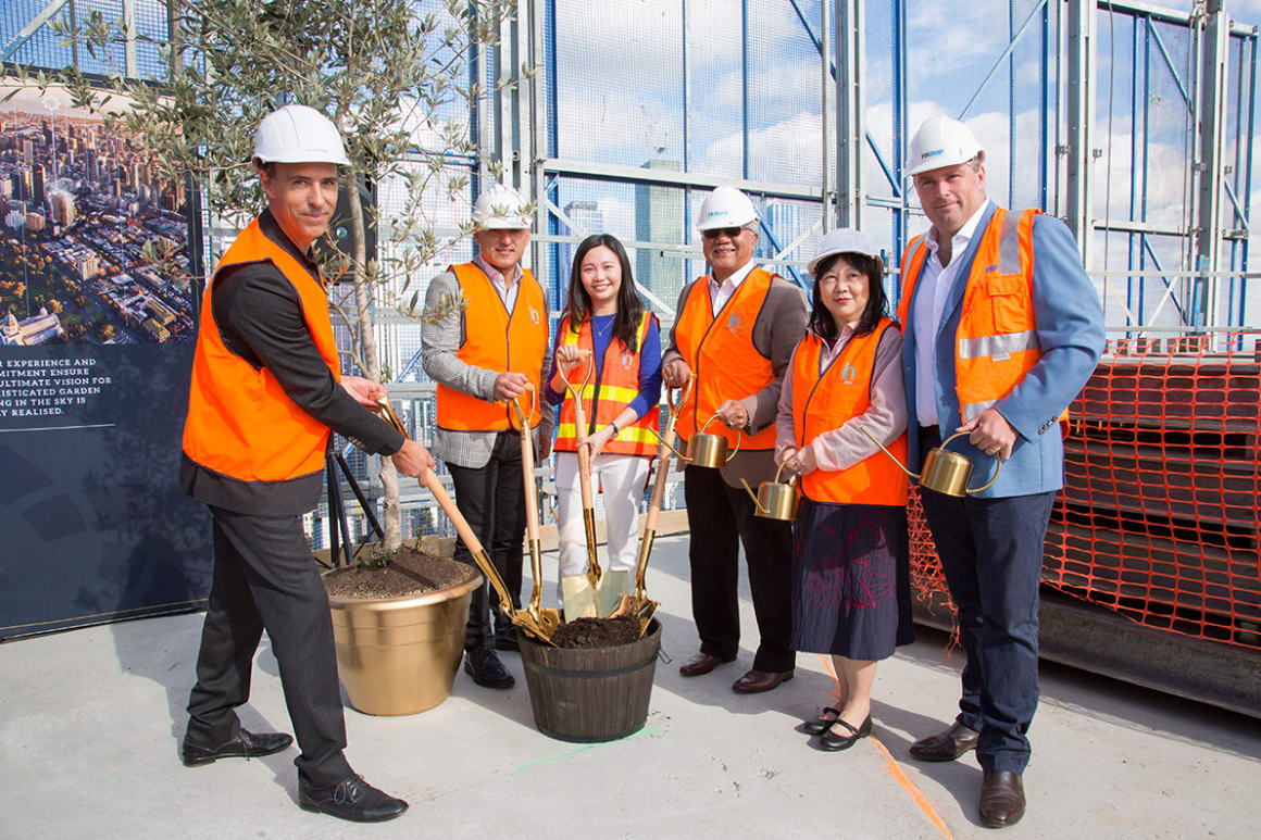 UEM Sunrise's Conservatory tops out; Aurora approaches the 200 metre mark