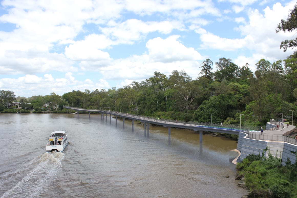 Brisbane City Council unveils Indooroopilly bikeway project