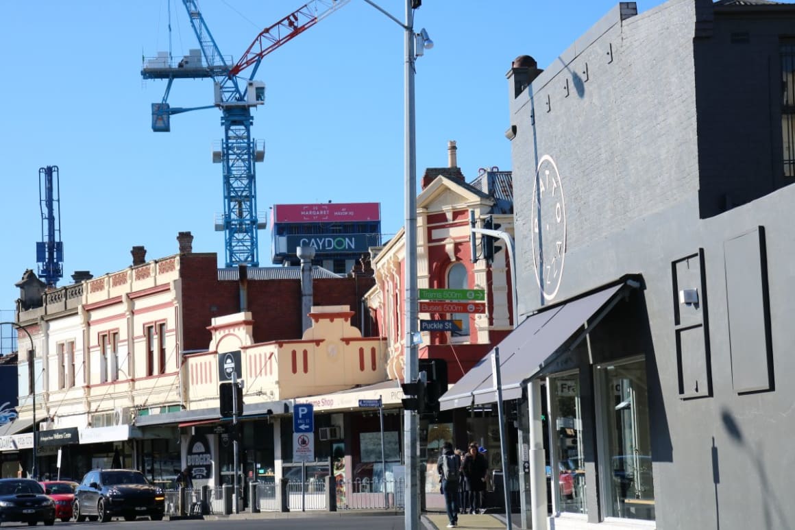 The state of construction in Melbourne - mid September 2017