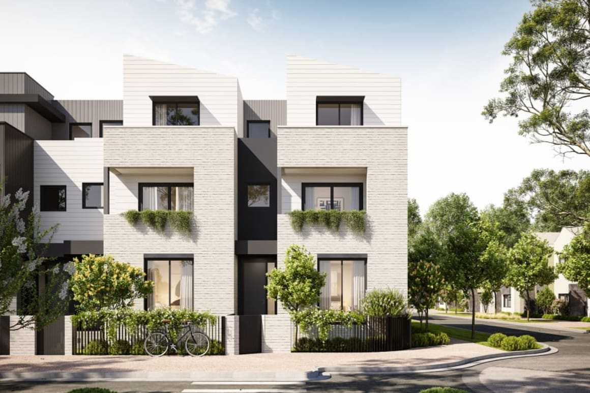 Construction to complete at Williamstown townhouse develo...