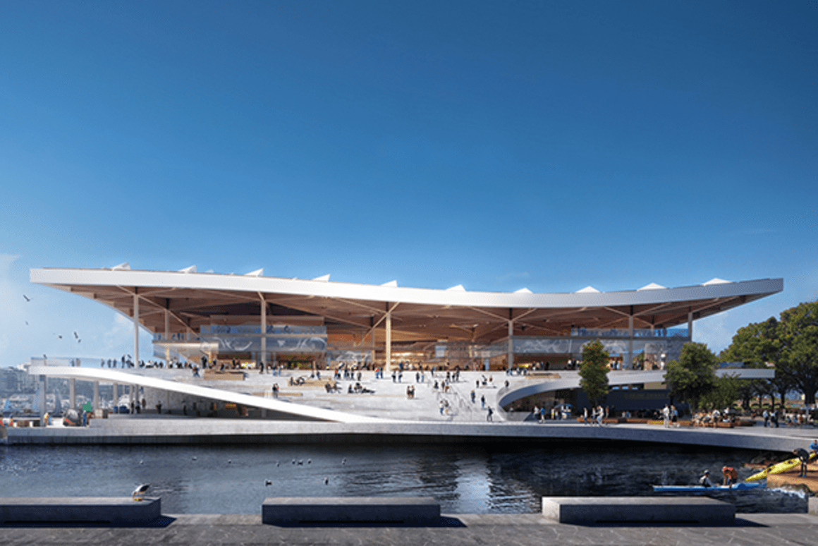 Sydney Fish Market design to provide a new focal point on the harbour