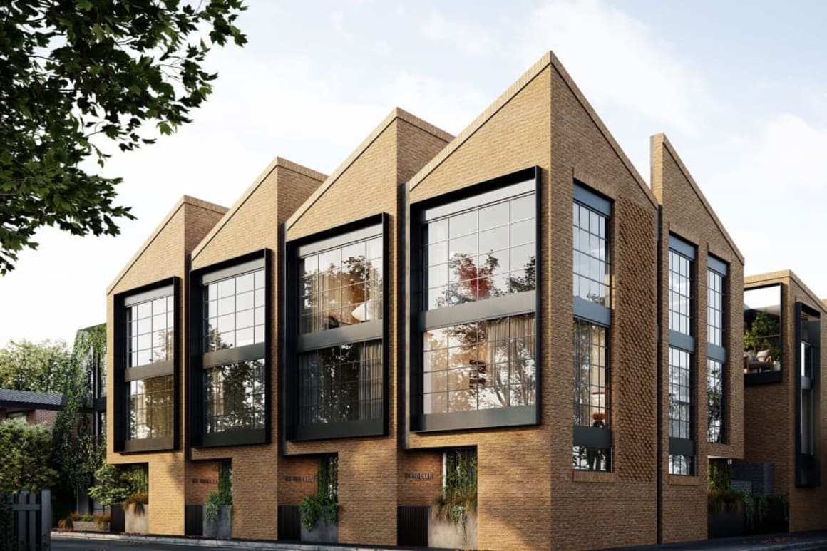 A printers warehouse to boutique townhouse collection: Inside Oz Property's Richmond townhouse development, Shelley Street