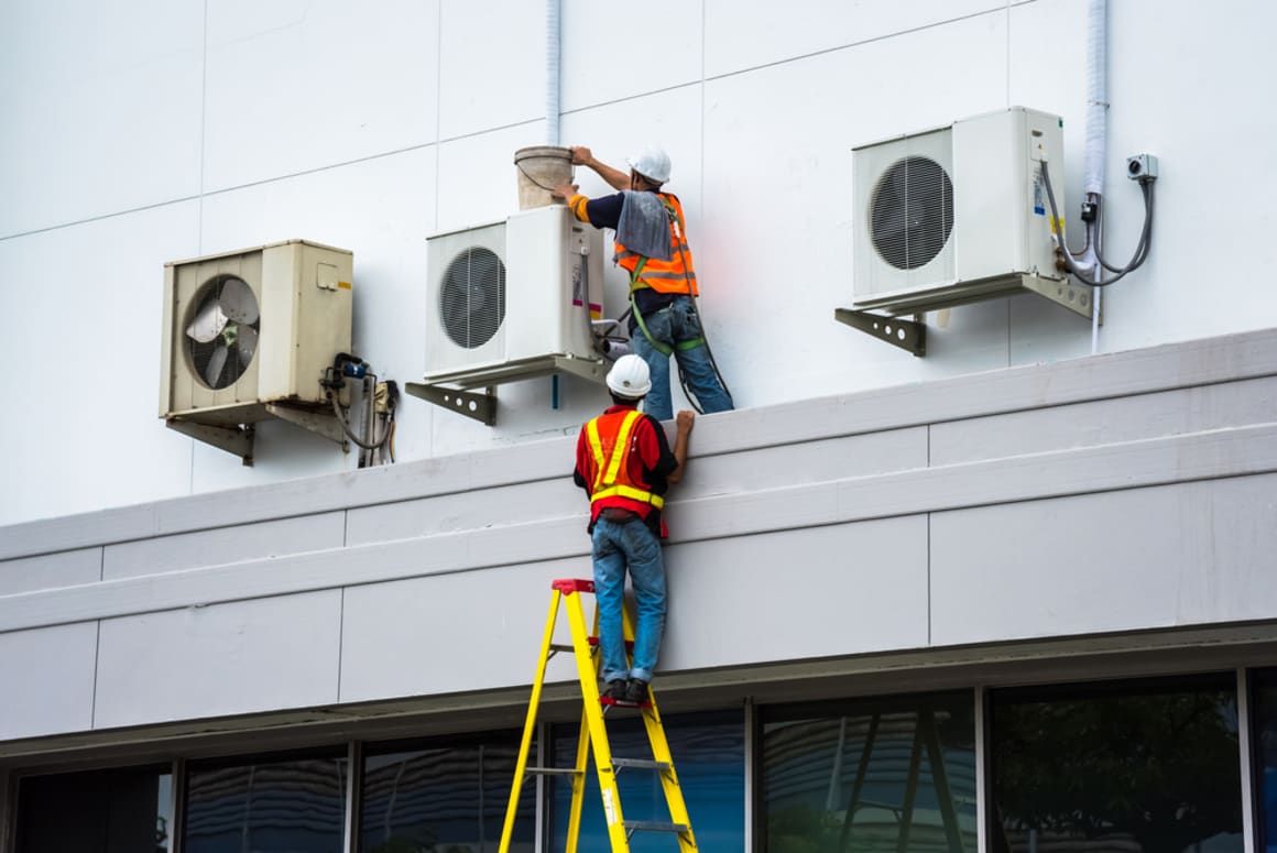 A step towards apartment building sustainability through AC systems