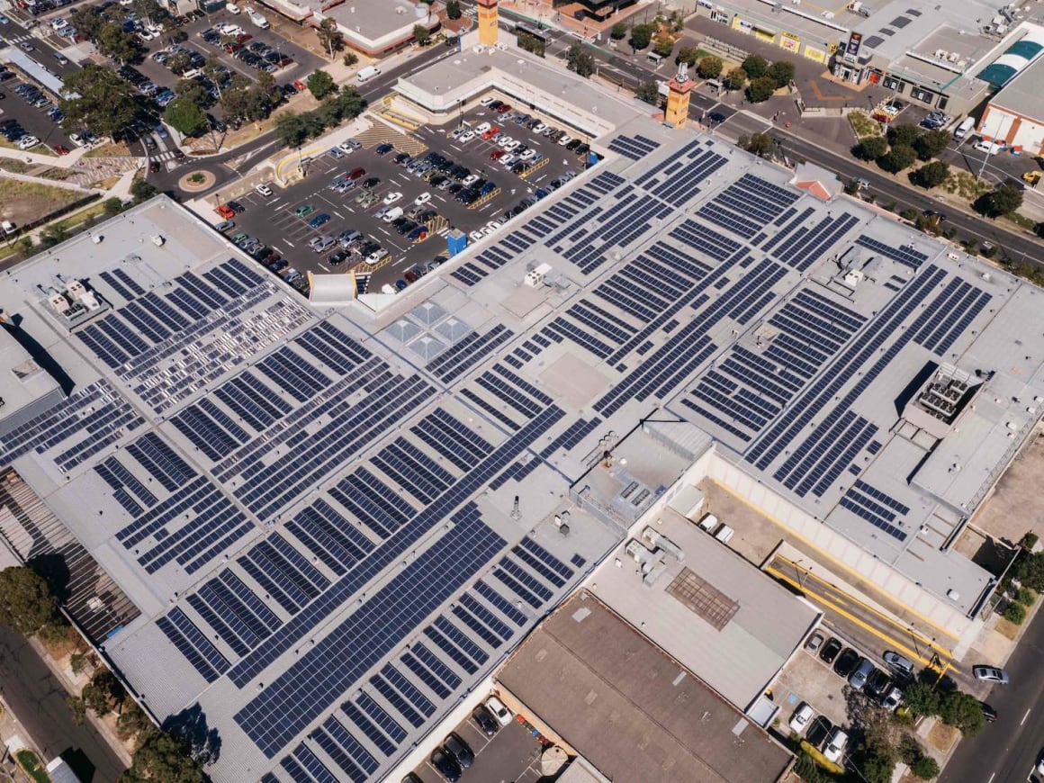 Sustainable future: Melbourne mall now features over 4000 solar panels