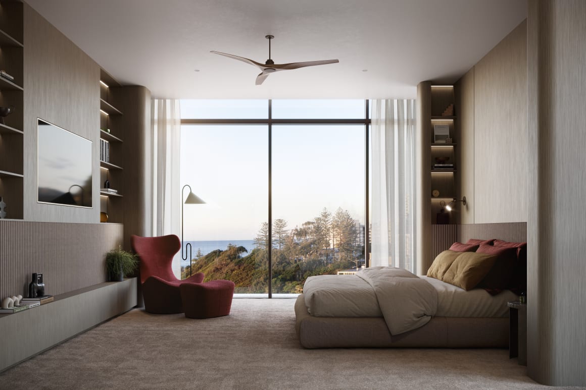 Inside Emerson's $10 million plus penthouse, set to become one of Kirra's best apartments