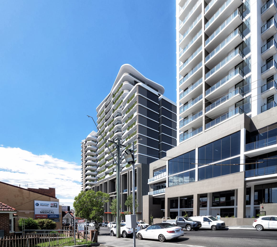 Level 33 file plans for mixed-use Wollongong development 