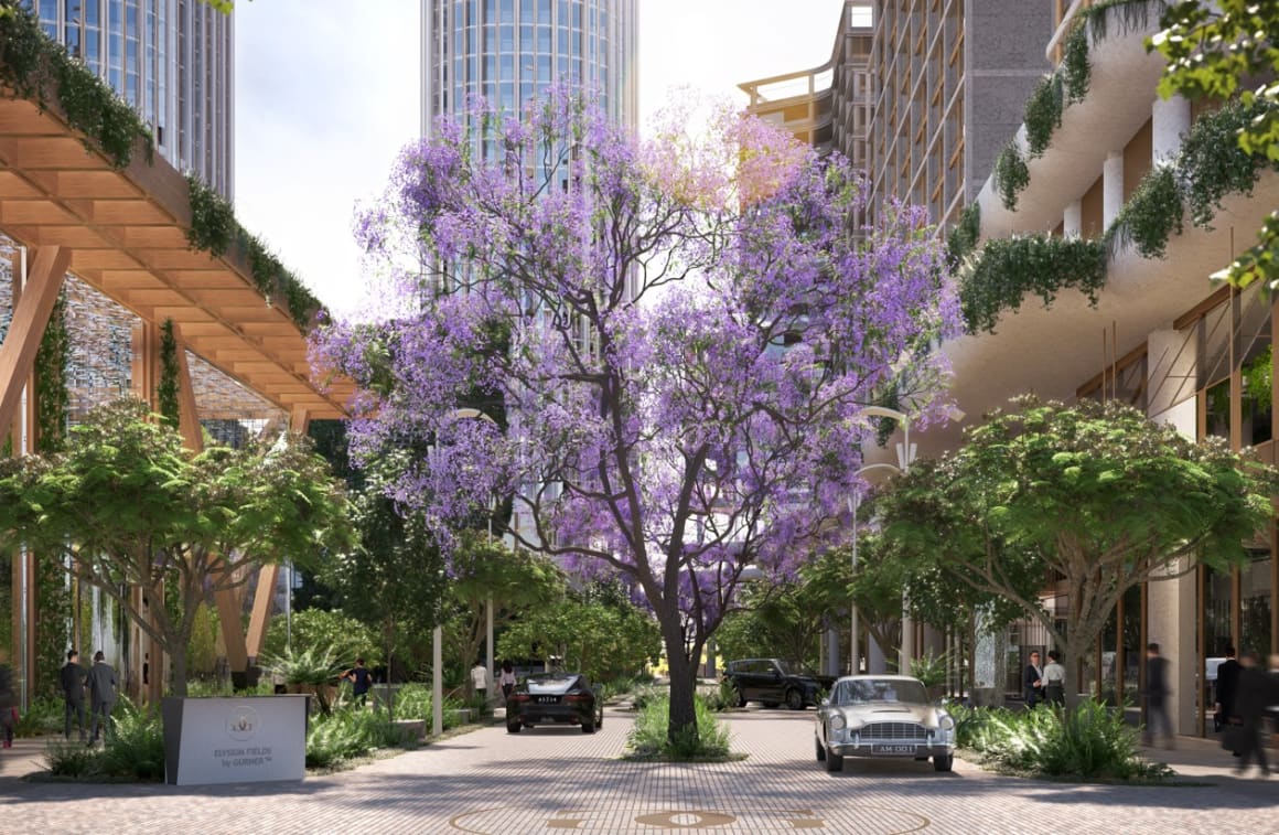 GURNER submits plans for first stage of $1.7 billion Docklands precinct, Elysium Fields