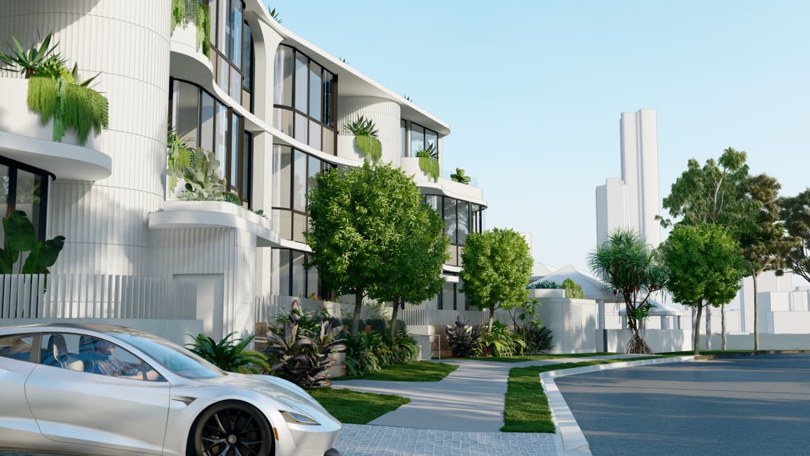 Sherpa reveal Perspective Helm, luxury Chevron Island apartments