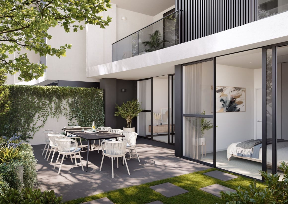 Hampton East's One Reynolds apartments start construction