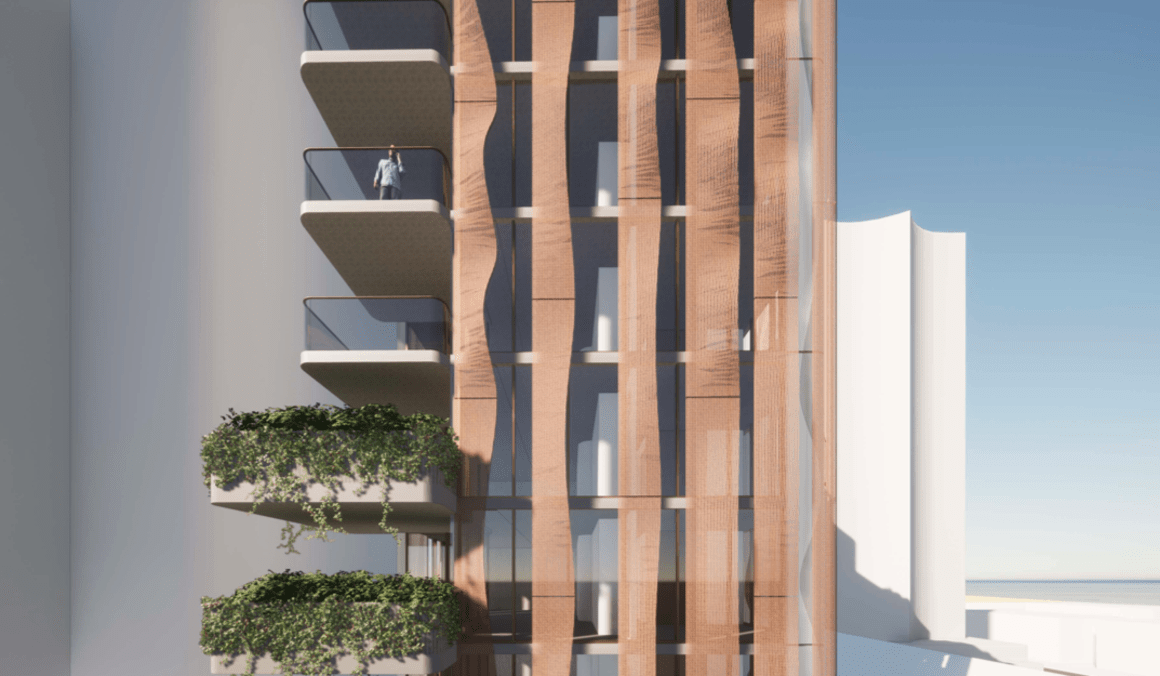 Exclusive first look: Spyre submit Burleigh Heads apartment project inspired by the headland